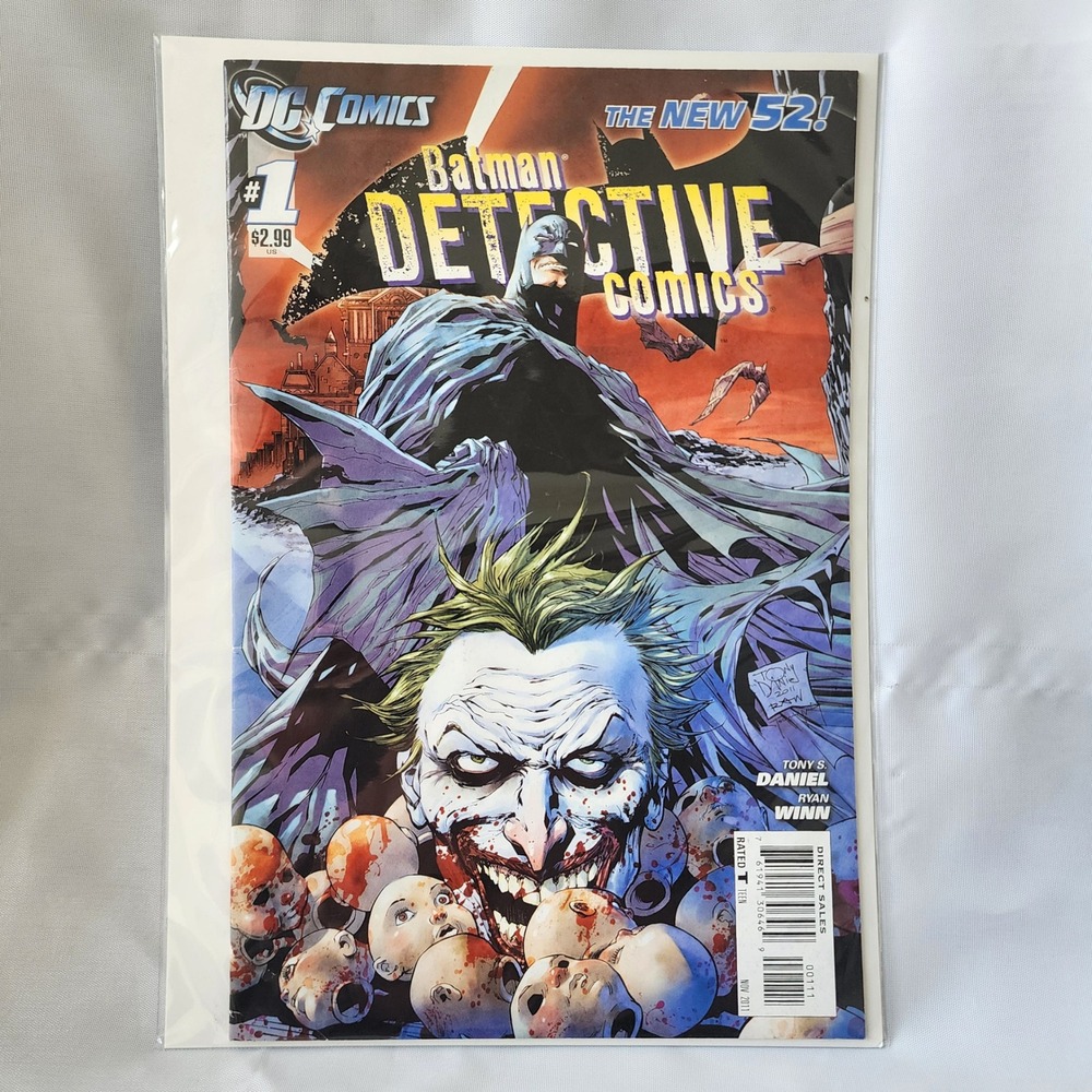 Batman Detective DC Comics‎ #1 Nov 2011 Joker The New 52 First Print Collectible